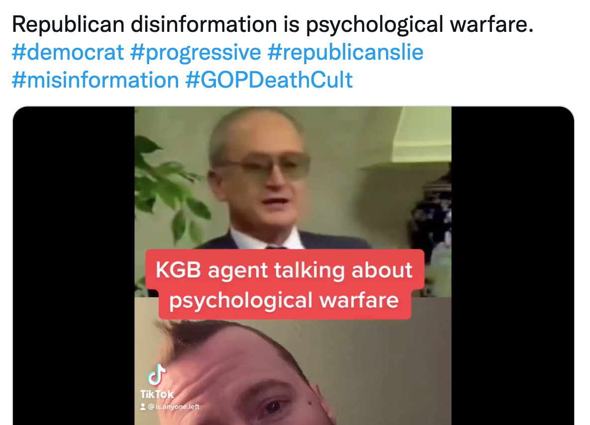 Psychological Warfare from the GOP