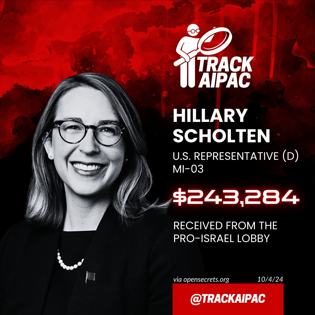 West Michigan US Rep Hillary Scholten AIPAC money